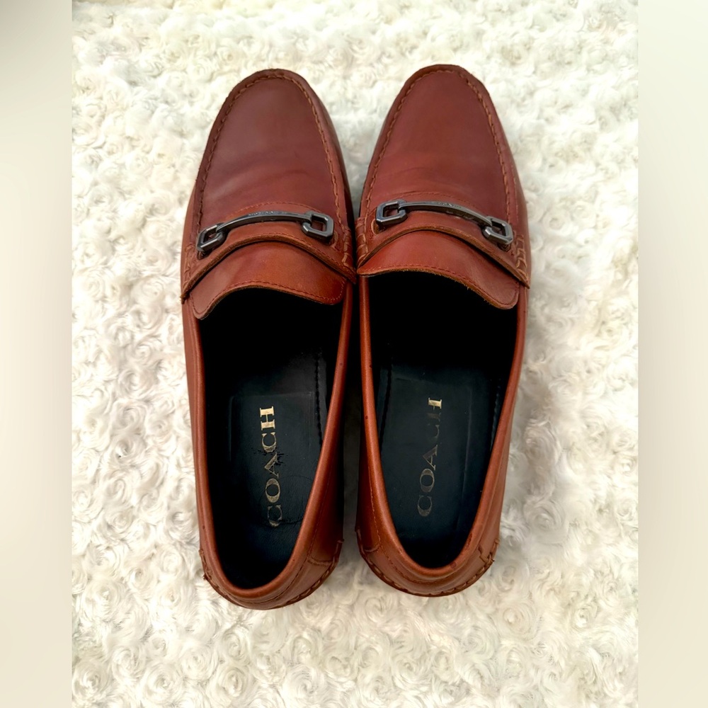 Coach Men's Mott Driver size 12D excellent gently used